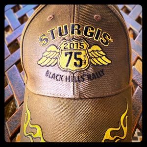 Authentic Sturgis 75 Rally Anniversary hat